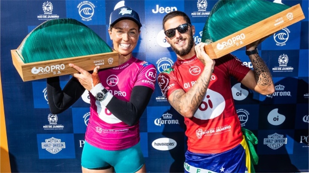 Oi Rio Pro será relembrado nos canais da WSL Brasil Sombreiro Surf