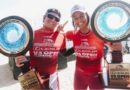 Alan Cleland e Sally Fitzgibbons são os campeões do US Open of Surfing 2024