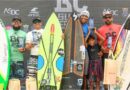 Campeões do CBSurf BC Surf Festival 2024 coroados em Balneário Camboriú(SC)